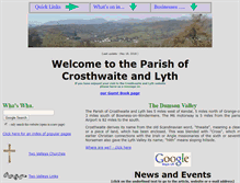 Tablet Screenshot of crosthwaiteandlyth.co.uk